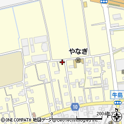 埼玉県春日部市樋籠629周辺の地図