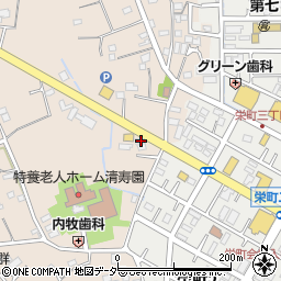 埼玉県春日部市内牧2171周辺の地図