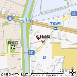 埼玉県春日部市下柳704周辺の地図