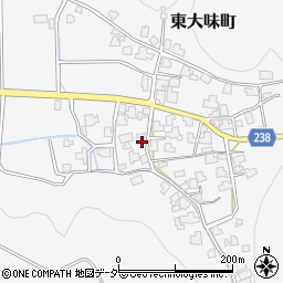 福井県福井市東大味町32-32周辺の地図