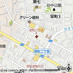 セブンイレブン春日部栄町２丁目店周辺の地図