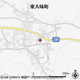 福井県福井市東大味町42-14周辺の地図