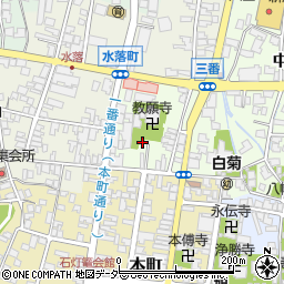 福井県大野市要町周辺の地図