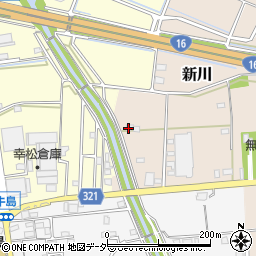 埼玉県春日部市新川177周辺の地図