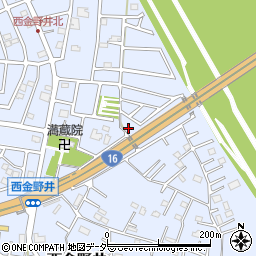 埼玉県春日部市西金野井1126周辺の地図