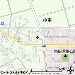埼玉県北足立郡伊奈町小室5617周辺の地図