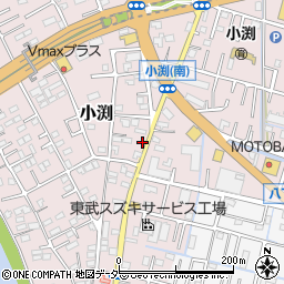 埼玉県春日部市小渕668-2周辺の地図