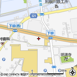 埼玉県春日部市下柳725周辺の地図