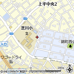 埼玉県上尾市錦町22-2周辺の地図