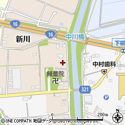 埼玉県春日部市新川217周辺の地図