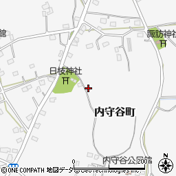 内守谷　書道会周辺の地図