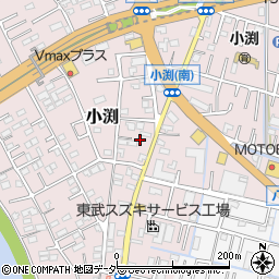 埼玉県春日部市小渕666周辺の地図