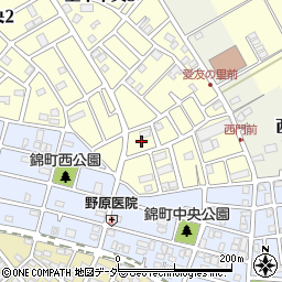 埼玉県上尾市上平中央3丁目8周辺の地図