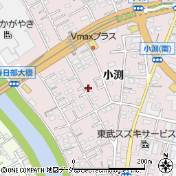 埼玉県春日部市小渕1462周辺の地図