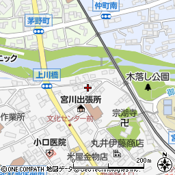中村療術所周辺の地図