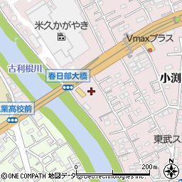 埼玉県春日部市小渕834-5周辺の地図