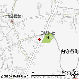 茨城県常総市内守谷町2828周辺の地図