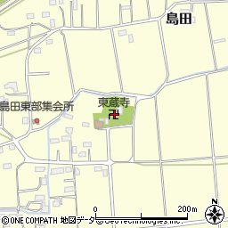 東蔵寺周辺の地図