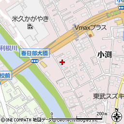 埼玉県春日部市小渕1488周辺の地図