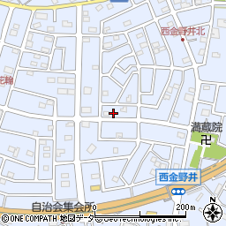 埼玉県春日部市西金野井585周辺の地図