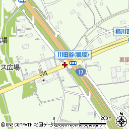 川田谷支所周辺の地図