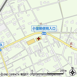 ジャパン伊奈小室周辺の地図