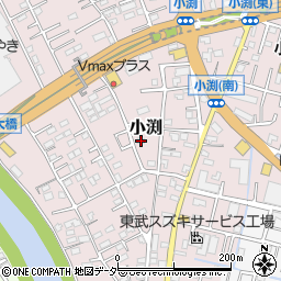 埼玉県春日部市小渕1431周辺の地図