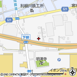 埼玉県春日部市下柳526周辺の地図
