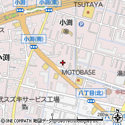 埼玉県春日部市小渕90-5周辺の地図