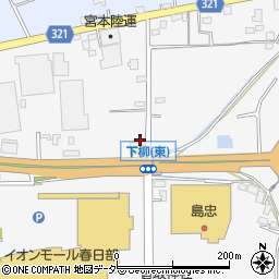 埼玉県春日部市下柳549周辺の地図
