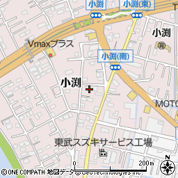 埼玉県春日部市小渕1429周辺の地図