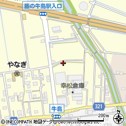埼玉県春日部市樋籠596周辺の地図
