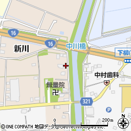 埼玉県春日部市新川224-2周辺の地図