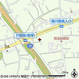 埼玉県桶川市川田谷2897周辺の地図