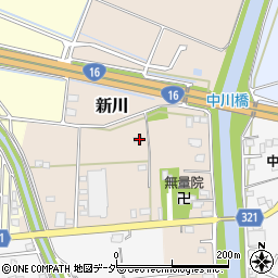 埼玉県春日部市新川202周辺の地図