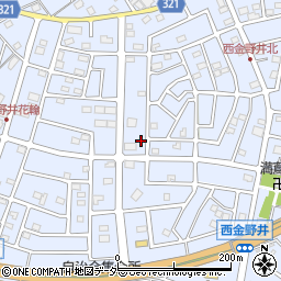 埼玉県春日部市西金野井570周辺の地図