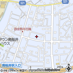 埼玉県春日部市西金野井474周辺の地図