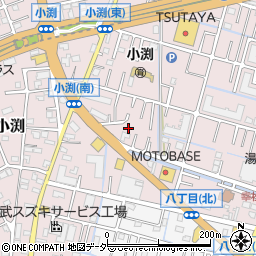 埼玉県春日部市小渕89-1周辺の地図