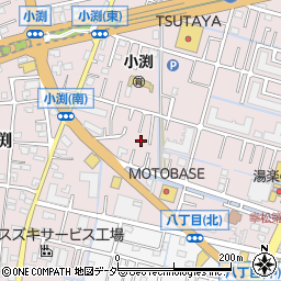 埼玉県春日部市小渕410周辺の地図