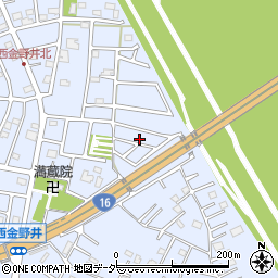 埼玉県春日部市西金野井1137周辺の地図