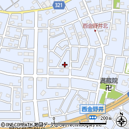 埼玉県春日部市西金野井588周辺の地図