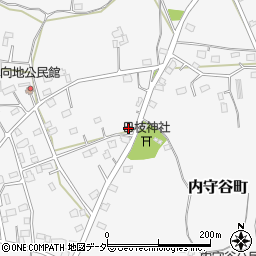 茨城県常総市内守谷町2830周辺の地図