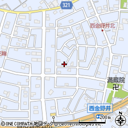 埼玉県春日部市西金野井583周辺の地図