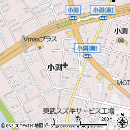 埼玉県春日部市小渕1428周辺の地図