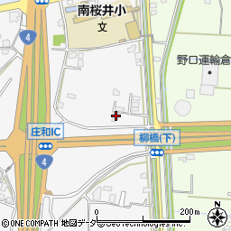 埼玉県春日部市下柳217周辺の地図