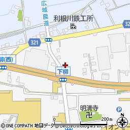 埼玉県春日部市下柳638周辺の地図