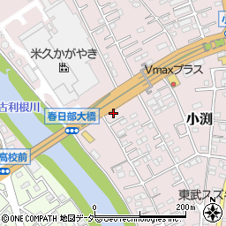 埼玉県春日部市小渕1478周辺の地図