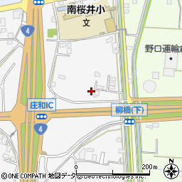 埼玉県春日部市下柳190周辺の地図
