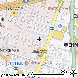 埼玉県春日部市小渕132-1周辺の地図