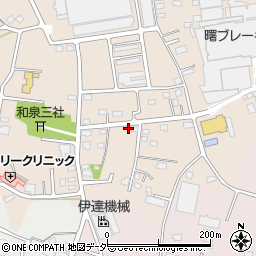 埼玉県さいたま市岩槻区鹿室1113-5周辺の地図